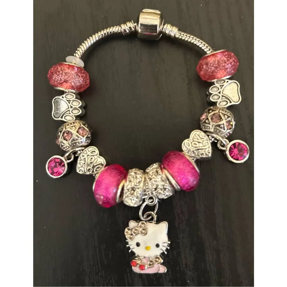 Hello Kitty Charm Bracelet - Picture 1 of 1
